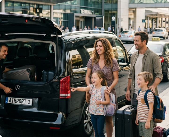 Transfer privat Mercedes V-class